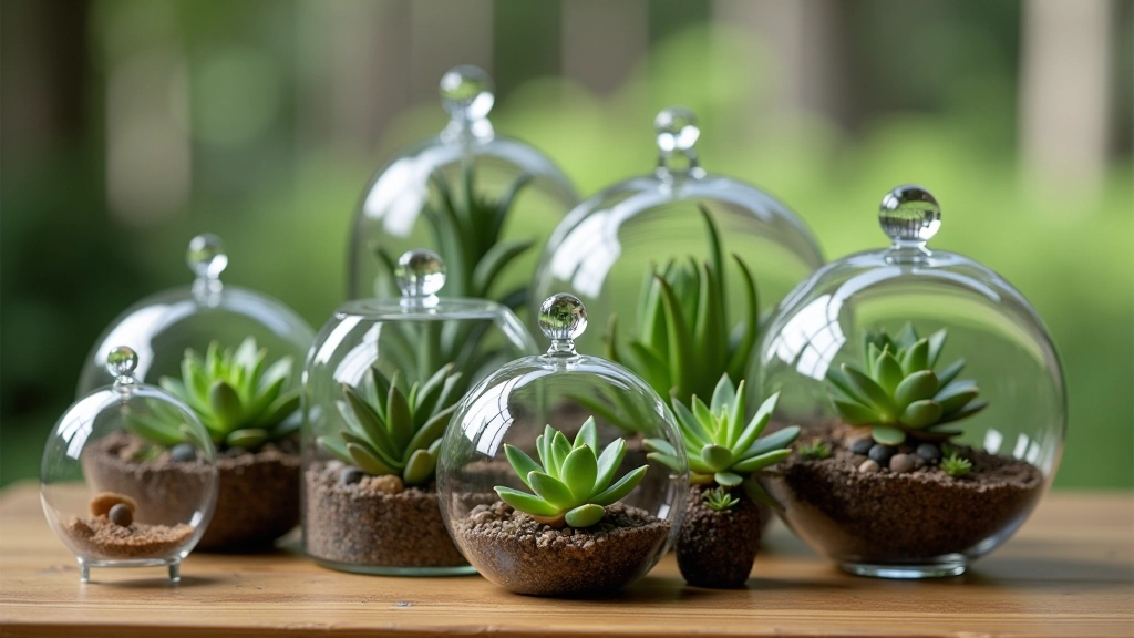 Corporate bulk terrarium order display